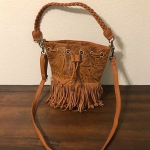 Fringe purse
